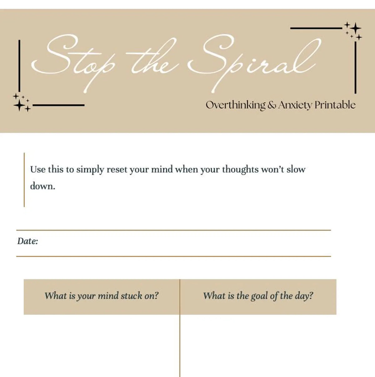 Guided Self Reflection Workbook
